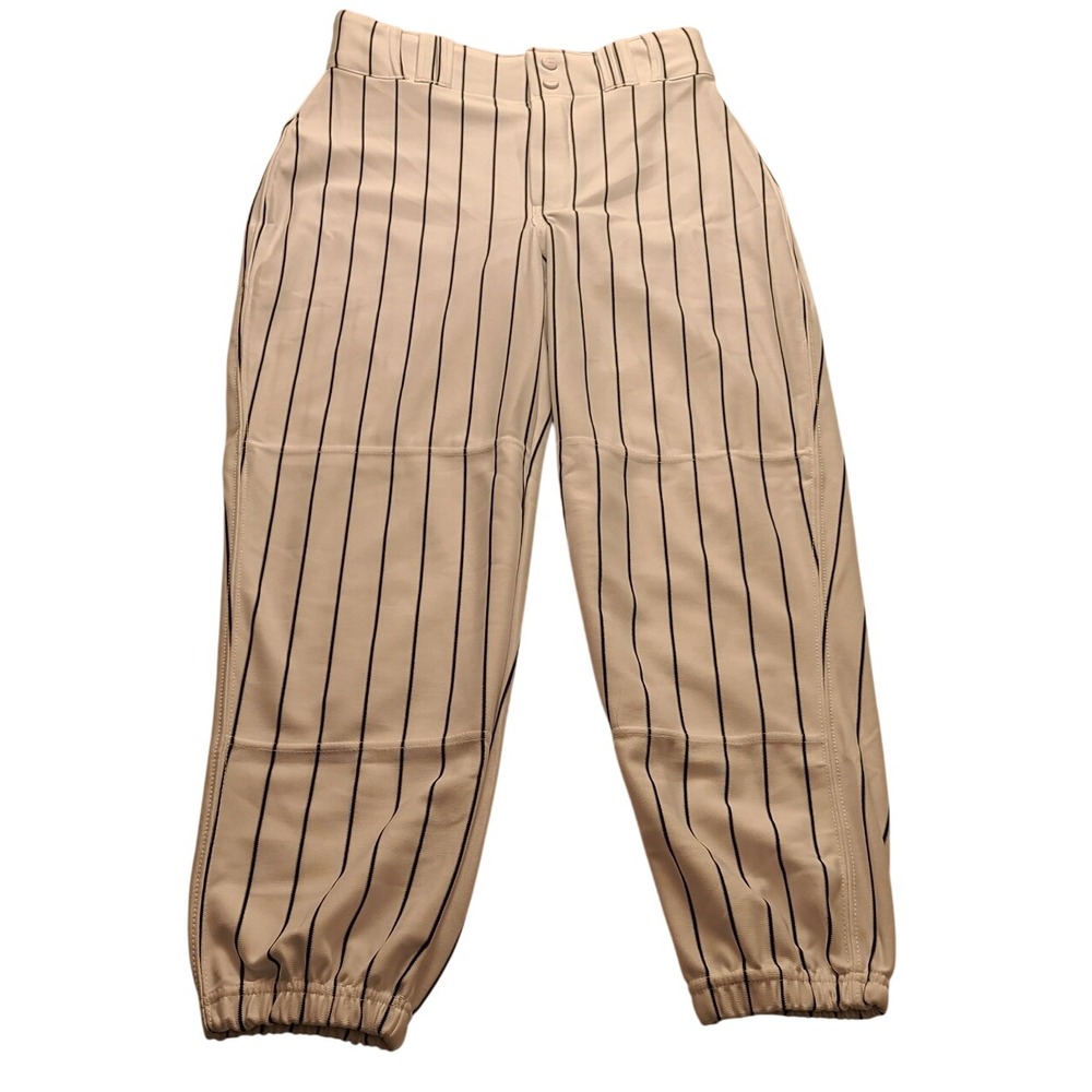 Champro Baseball Pants Men's BP20 Pinstripe White Black Athlete Pants S NWT